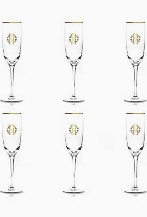 ROBERTO CAVALLI - CALICE CHAMPAGNE/CHAMPAGNE GOBLET - SET 6 PZ